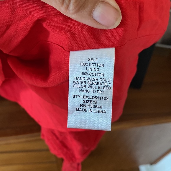 L’ATISTE By Amy Red Mini Dress - Picture 7 of 7